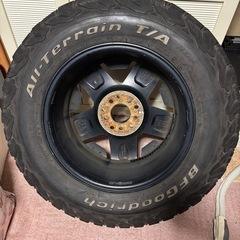 17インチタイヤホイールセット　KMC XD811 ROCKSTAR2  　BFGoodrichの画像