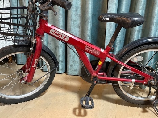 ❣️お引取り先が決まりました❣️子供　jeep自転車