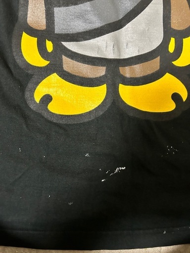 BAPE（ベイプ）APE（エイプ）黒Tシャツ