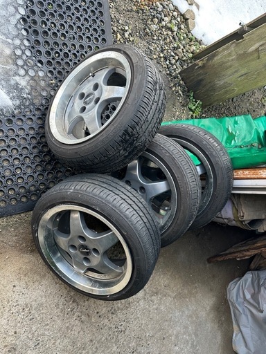 pcd100 4穴　165/50R15 4本