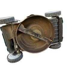 makita 充電式芝刈機　MLM532D 動作品の画像