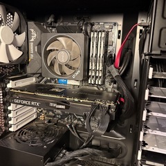 【ゲーミングPCモニタセット】Ryzen7 3700X / RTX2070SUPER / 32GB / 165Hzモニターの画像