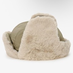 新品　コロンビア　Columbia キースハイツ フライトキャップ PU5739  ファー 帽子 ベージュ　British tanの画像