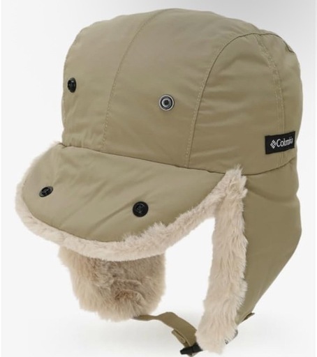新品　コロンビア　Columbia キースハイツ フライトキャップ PU5739  ファー 帽子 ベージュ　British tan