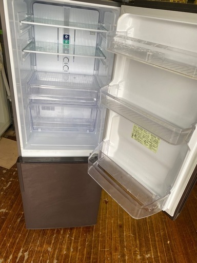 NO B830?福岡市内配送設置無料✨?SJ-PD27D-T 冷蔵庫 プラズマクラスター冷蔵庫 ブラウン系 [271L /2ドア /右