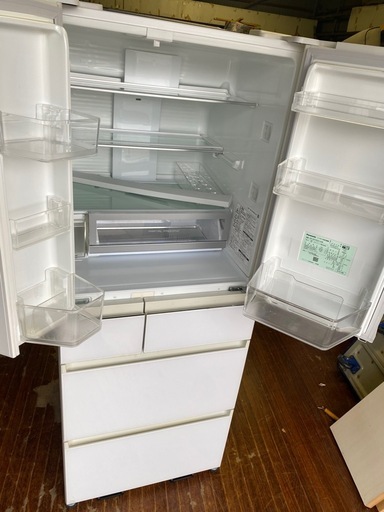 NO B831?福岡市内配送設置無料✨?Panasonic パナソニック 冷蔵庫 450L 6ドア NR-SPF454X-WW フレン