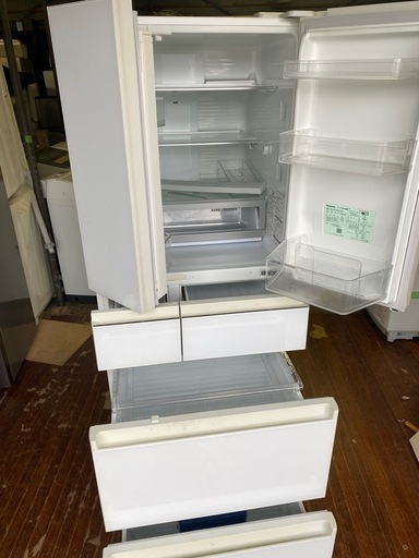 NO B831?福岡市内配送設置無料✨?Panasonic パナソニック 冷蔵庫 450L 6ドア NR-SPF454X-WW フレン