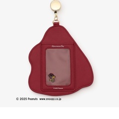 ピーナッツ×アフタヌーンティー　コードリール付きパスケースの画像
