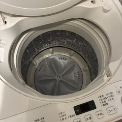 シャープ製洗濯機の画像