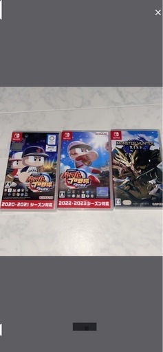 Switchパワプロ2020.2022 モンスターハンターRISE