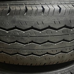 195/80r15 107/105 N LT ECOPIA 26週2023年製と純正ハイエース用ホイール4本セットの画像