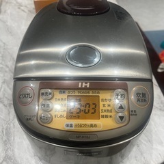 IH炊飯ジャー　象印　NP-H10J 5.5合炊きの画像