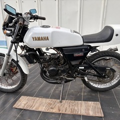 【動画あり】 RZ50 RA01J 社外チャンバー 2スト原付マニュアルの画像