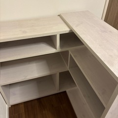 ホワイト　2WAY  シェルフ　棚の画像