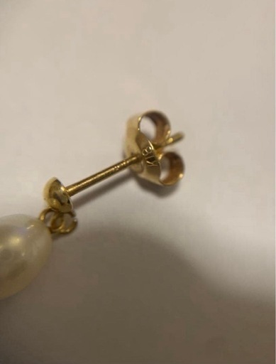 18金 K18（750） パール ピアス＆キャッチ