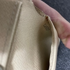 正規品　ルイヴィトン マルコ ダミエ アズール 折り財布の画像