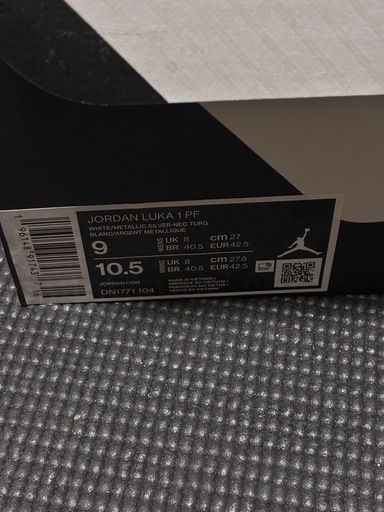 希少 新品未使用 JORDAN LUKA 1 PF 27cm