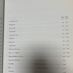 ピアノ楽譜　YUI の画像