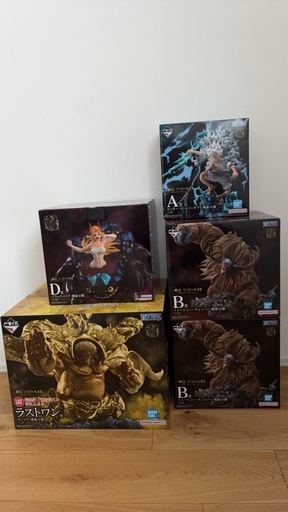 【迅速取引】ONE PIECE  フィギュア5体セット　一番くじ　悪魔を宿す者達