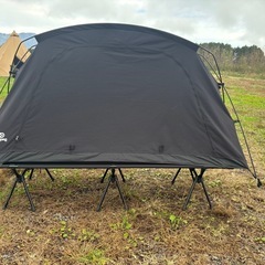 【美品】ソロ用コットテント・専用フライシートのセットの画像