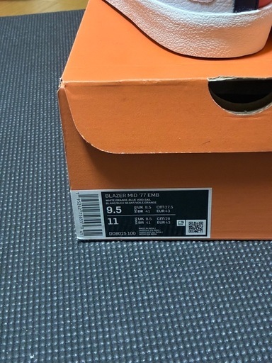 新品未使用品NIKE スニーカーNBA 75周年記念品