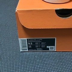 新品未使用品NIKE スニーカーNBA 75周年記念品の画像