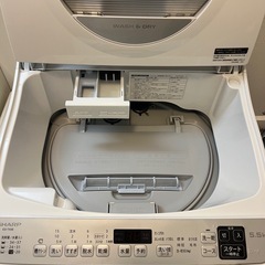 シャープ　洗濯機
の画像