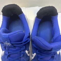 NIKE 青　スリッポンみたいに履けるスニーカー　21cmの画像