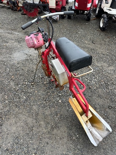 ハンドル可動 丸山 田面ライダーE MKF-A435 超湿田用 JK型 乗用溝切機 溝切り機 ミゾキリ みぞきり プラウ 排水