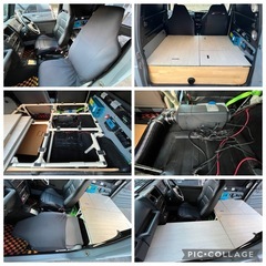 希少車 公認 スズキ ジムニー JA11V改 パノラミック キャンピング仕様 走行距離49000キロ台の画像