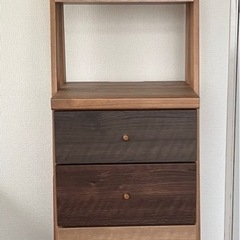 【美品！】ニトリ　チェストラック(ダンテ2 40 LBR)の画像