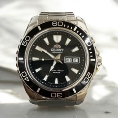 【美品】オリエント マコ XL FEM75001BR 自動巻 ダイバーズウォッチの画像