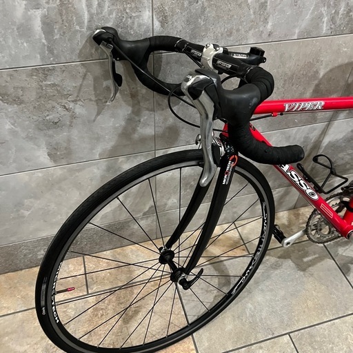 BASSO Viper ロードバイク 700c サイズ51（赤）自転車 (white) 恵美須