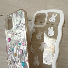 iPhone12用　カバー＆ガラスフィルムの画像