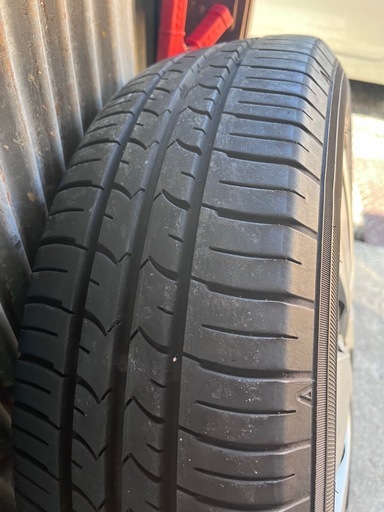 トヨタ純正 15インチ スチールホイール＋純正ホイールキャップ 4本　バリ溝