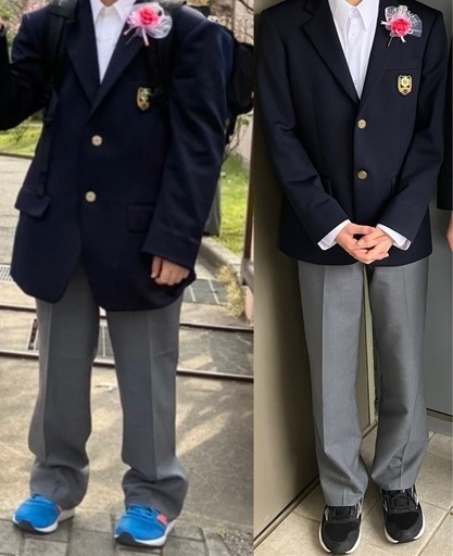中川西中学校  制服3点セット