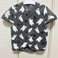 【美品】80〜100サイズ/ベビーしろくまスリーパーの画像