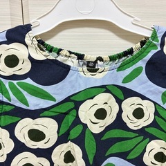 【美品】marimekko×UNIQLO ワンピースの画像