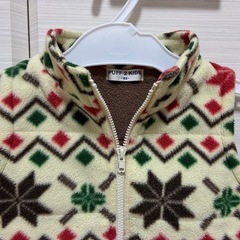 【美品】Puff 2 Kidsのフリースベスト90サイズの画像