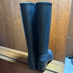 ヒールレインブーツの画像