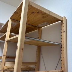 IKEA 棚　キッチン収納棚　レンジ台の画像