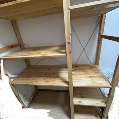 IKEA 棚　キッチン収納棚　レンジ台の画像