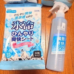 ボディシート ビオレ ひんやり爽快シート フェイスシート 瞬間爽快シャワー 肌男の画像