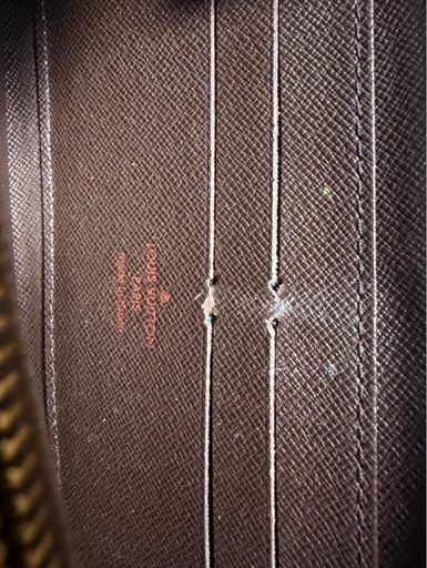 ★ LOUIS VUITTON ダミエ長財布 ラウンドファスナー ジッピーウォレット　正規品　財布　ルイヴィトン