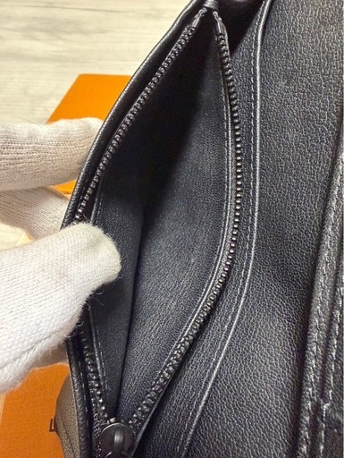 ★激レア！正規品　LOUIS VUITTON ポルトフォイユ・ブラザ グラデーションブルー 長財布　美品　ルイヴィトン　 財布　オーストリッチ
