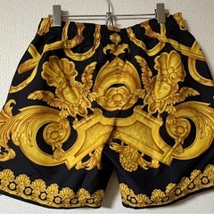 ★ VERSACE ヴェルサーチ スウィムショーツ ハーフパンツ メンズ 水着　正規品　ベルサーチの画像