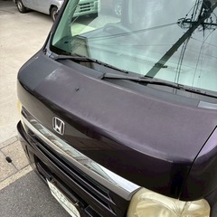 総額16.5万円★車内広々フラット軽箱★4WD★Tベル交換歴あり★キーレス★平成18年式 ホンダバモス 4WD(HM2)11.8万キロ 車検令和10年2月 紫の画像