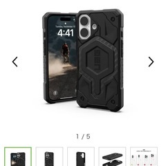 UAG iPhone16 ケース　高耐久　定価8000円　上位モデルの画像