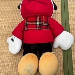 ミッキーマウス　ぬいぐるみ　2011 クリスマスの画像