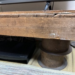 テレビ台　木製板の画像